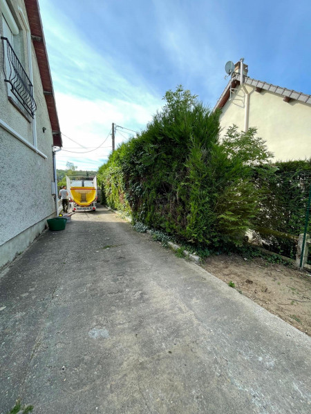 Supression de haie à Baulne